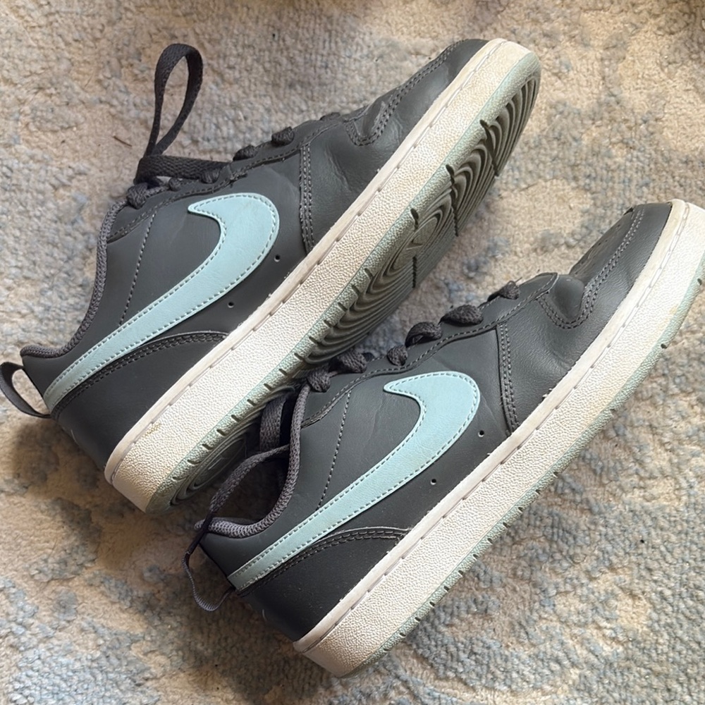 Nike Kids Sneakers - Gray and Light Blue